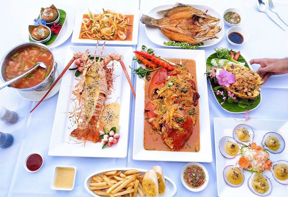 Fruits de mer à Hua Hin